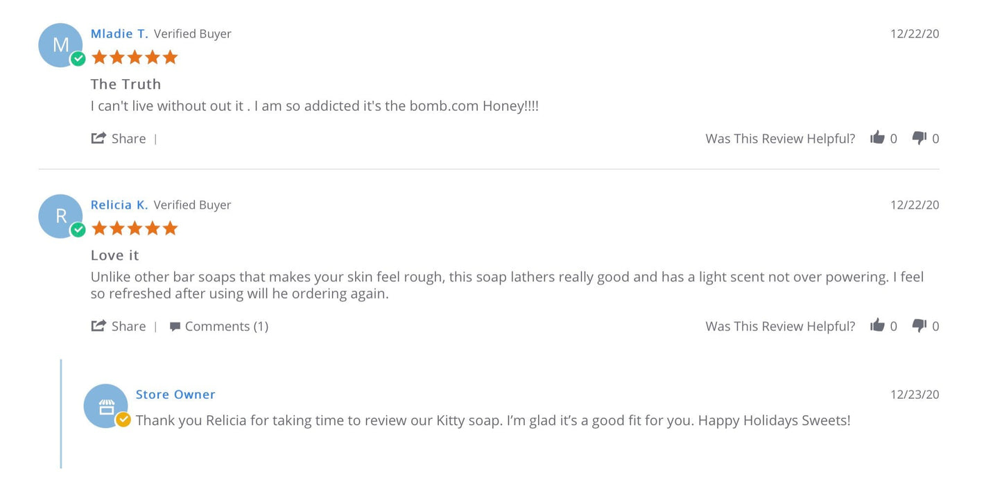 Purrfectly Clean Kitty Soap