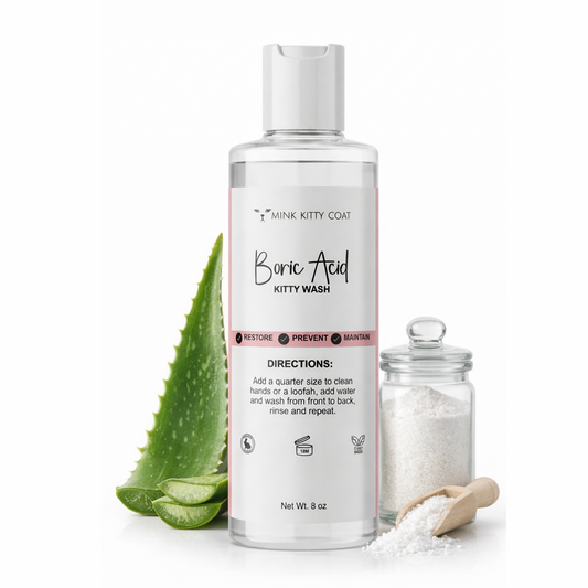 Boric Acid Kitty Wash