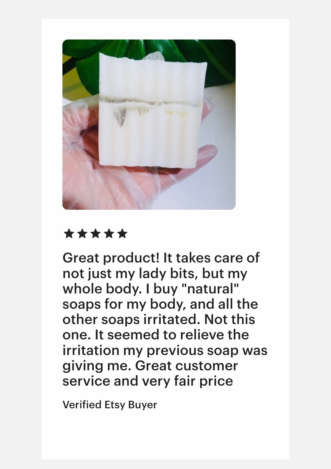 Sensitive Kitty Soap