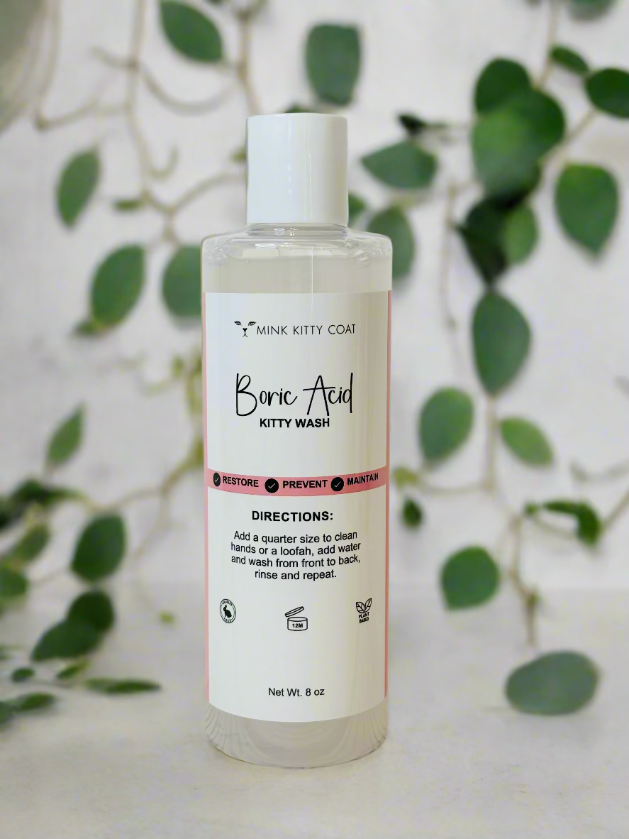 Boric Acid Kitty Wash