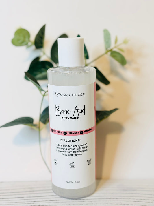 Boric Acid Kitty Wash
