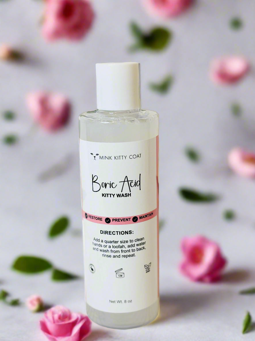 Boric Acid Kitty Wash